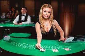SA Gaming live-dealer table with professional croupier streaming real-time action